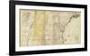 The Provinces of Massachusetts Bay and New Hampshire, Northern, c.1776-Thomas Jefferys-Framed Art Print