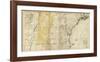 The Provinces of Massachusetts Bay and New Hampshire, Northern, c.1776-Thomas Jefferys-Framed Art Print