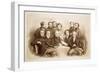 The Provisional Government of 24th February 1848, 1848-Achille Deveria-Framed Giclee Print