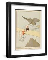 The Prudent Aviator Must Remember That He is Sharing the Airspace with Others-Joaquin Xaudaro-Framed Art Print