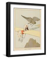 The Prudent Aviator Must Remember That He is Sharing the Airspace with Others-Joaquin Xaudaro-Framed Art Print