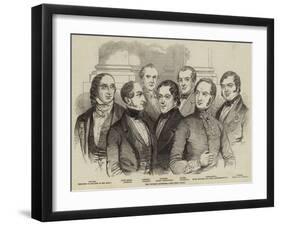 The Prussian Ministers-null-Framed Giclee Print