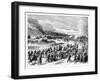 The Prussians Storming the Redoubts of Duppel, 18 April 1864-null-Framed Giclee Print