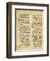 The Psalms of the Prophet David, Greece and Arabic-null-Framed Giclee Print