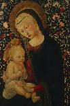 The Madonna and Child Seated before Rose Bushes, the Child Holding a Bird-The Pseudo-Pierfrancesco Foirentino-Giclee Print