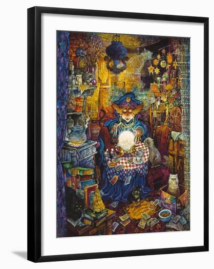 The Psychic-Bill Bell-Framed Giclee Print