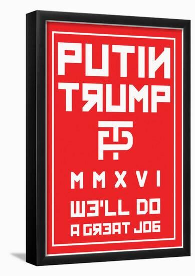 The PT Hookup (Crimson)-null-Framed Poster