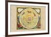 The Ptolemaic Understanding of the Universe-Andreas Cellarius-Framed Premium Giclee Print