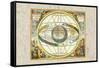 The Ptolemaic View of the Universe-Andreas Cellarius-Framed Stretched Canvas