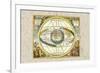 The Ptolemaic View of the Universe-Andreas Cellarius-Framed Premium Giclee Print