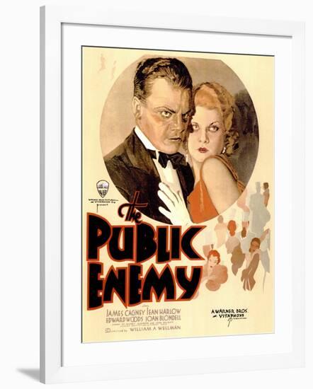 The Public Enemy, 1931-null-Framed Art Print