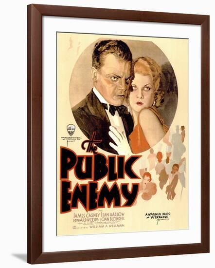 The Public Enemy, 1931-null-Framed Art Print