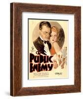 The Public Enemy, 1931-null-Framed Art Print