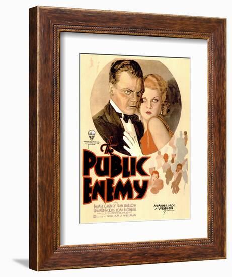 The Public Enemy, 1931-null-Framed Art Print