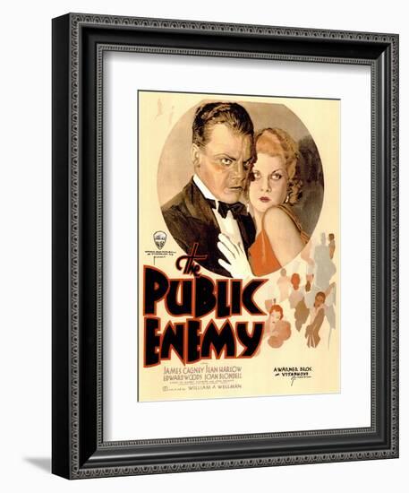 The Public Enemy, 1931-null-Framed Art Print