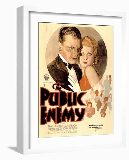 The Public Enemy, 1931-null-Framed Art Print