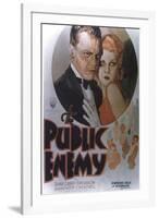 The Public Enemy, 1931-null-Framed Art Print