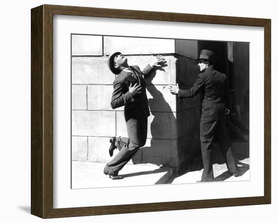 The Public Enemy, Edward Woods, James Cagney, 1931-null-Framed Photo