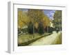 The Public Garden-Vincent van Gogh-Framed Giclee Print