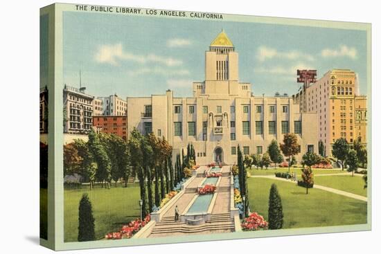 The Public Library, Los Angeles, California-null-Stretched Canvas