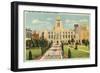 The Public Library, Los Angeles, California-null-Framed Art Print