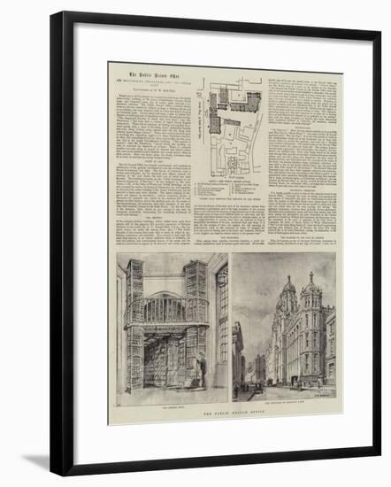 The Public Record Office-Henry William Brewer-Framed Giclee Print