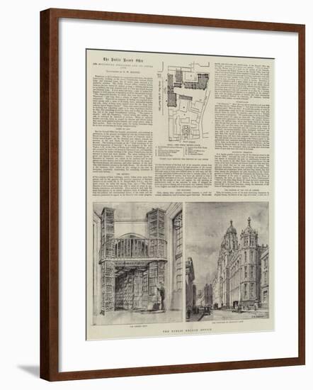 The Public Record Office-Henry William Brewer-Framed Giclee Print