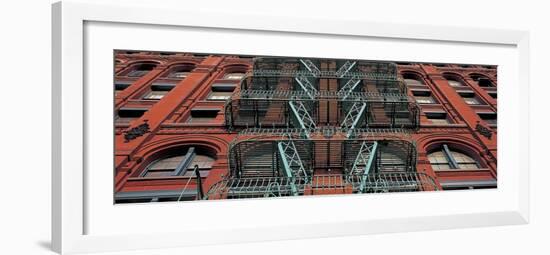 The Puck Building Facade, Soho, NYC-Richard Berenholtz-Framed Art Print