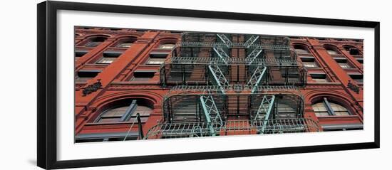 The Puck Building Facade, Soho, NYC-Richard Berenholtz-Framed Art Print