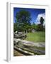 The Puckett Cabin, Blue Ridge Parkway, Virginia, USA-Charles Gurche-Framed Premium Photographic Print