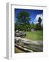 The Puckett Cabin, Blue Ridge Parkway, Virginia, USA-Charles Gurche-Framed Photographic Print