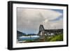 The Puente De Las Americas near Panama City.-Jon Hicks-Framed Photographic Print