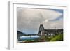 The Puente De Las Americas near Panama City.-Jon Hicks-Framed Photographic Print