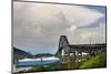 The Puente De Las Americas near Panama City.-Jon Hicks-Mounted Photographic Print