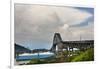 The Puente De Las Americas near Panama City.-Jon Hicks-Framed Photographic Print