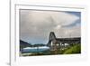 The Puente De Las Americas near Panama City.-Jon Hicks-Framed Photographic Print