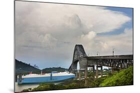 The Puente De Las Americas near Panama City.-Jon Hicks-Mounted Photographic Print
