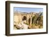 The Puente Nuevo Bridge in Ronda-Fotografiecor-Framed Photographic Print