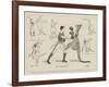 The Pugilistic Kangaroo, Now Performing at the Westminster Aquarium-Phil May-Framed Giclee Print