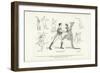 The Pugilistic Kangaroo-Phil May-Framed Giclee Print