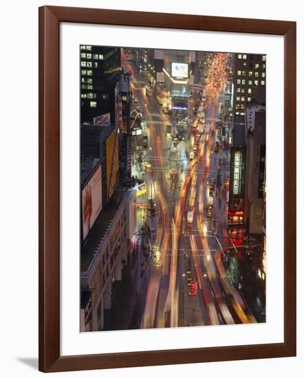 The Pulse of Times Square-null-Framed Art Print