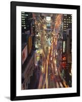 The Pulse of Times Square-null-Framed Art Print
