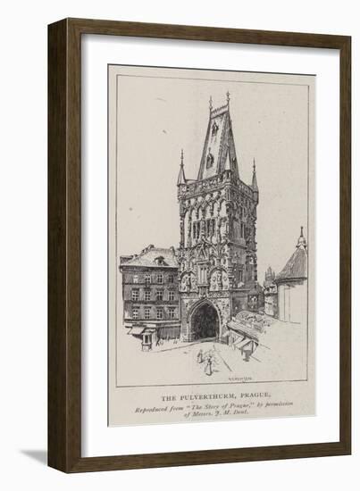 The Pulverthurm, Prague-Nelly Erichsen-Framed Giclee Print