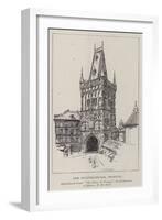 The Pulverthurm, Prague-Nelly Erichsen-Framed Giclee Print