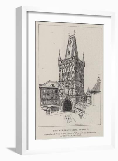 The Pulverthurm, Prague-Nelly Erichsen-Framed Giclee Print