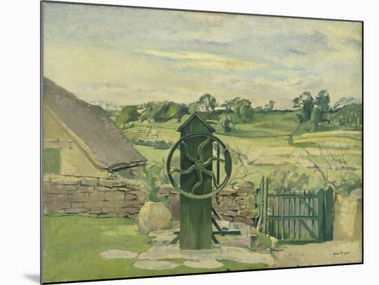 The Pump, Nash End-Albert Rutherston-Mounted Giclee Print