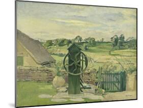 The Pump, Nash End-Albert Rutherston-Mounted Giclee Print