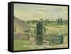 The Pump, Nash End-Albert Rutherston-Framed Stretched Canvas