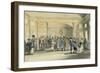 The Pump Room, Bath, 1796-John Nixon-Framed Giclee Print