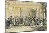 The Pump Room, Bath, 1796-John Nixon-Mounted Giclee Print